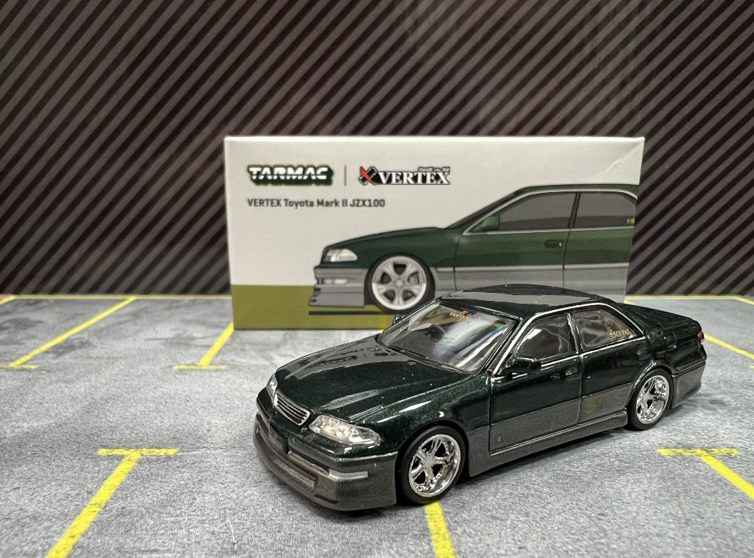 Машинка TW Tarmac Works 1:64 Toyota VERTEX MARK II JZX100