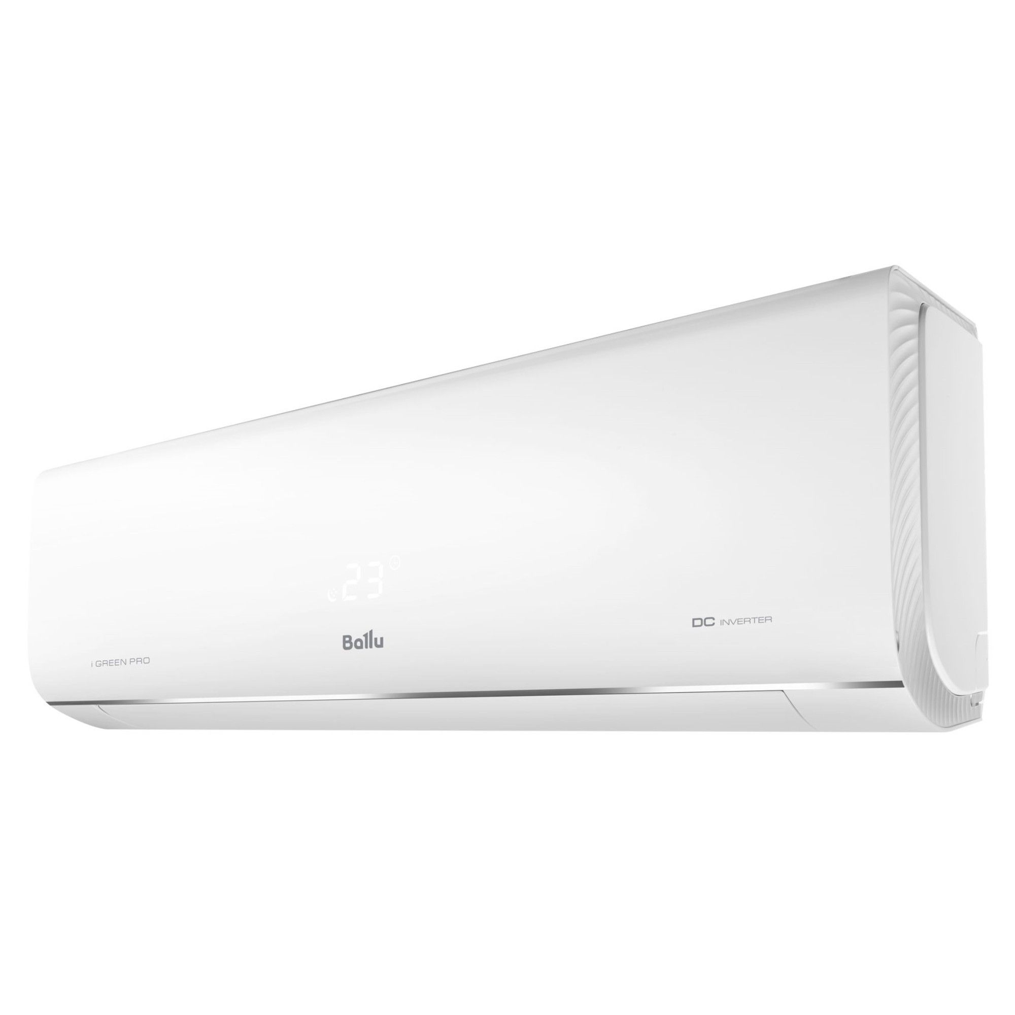 Сплит-система инверторного типа Ballu iGreen Pro DC BSAGI-12HN8_V4 до 36 кв.м, Wi-Fi (опция), завод HISENSE, шум от 22 дБ, 6 скоростей, 3D поток