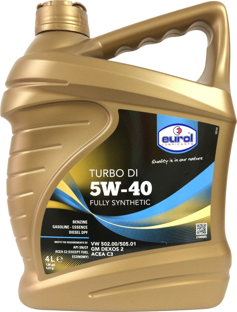 Масло моторное EUROL 5W-40 Синтетическое - купить в интернет-магазине ...