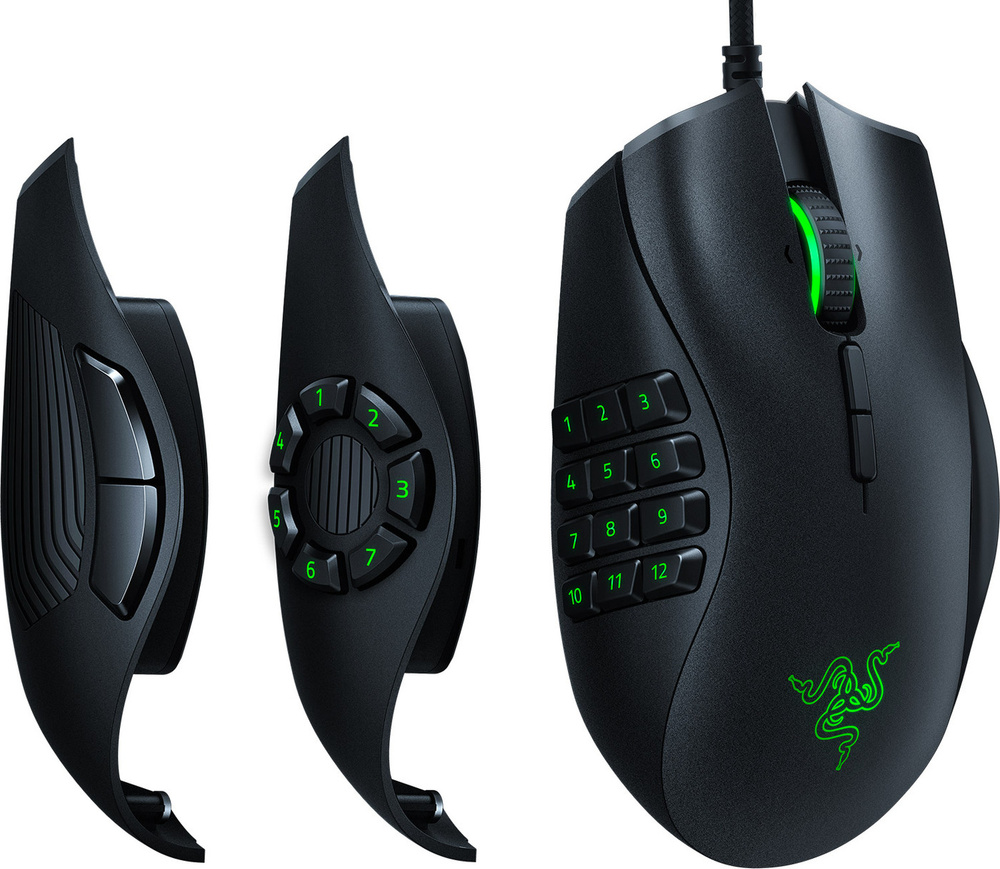 Razer Игровая мышь проводная Naga Trinity, черный