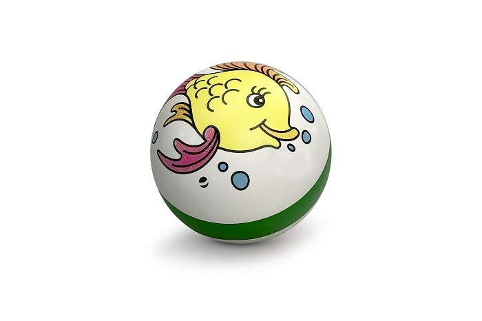 Мяч резиновый, d75 (принт рисунок) P1-75 #1