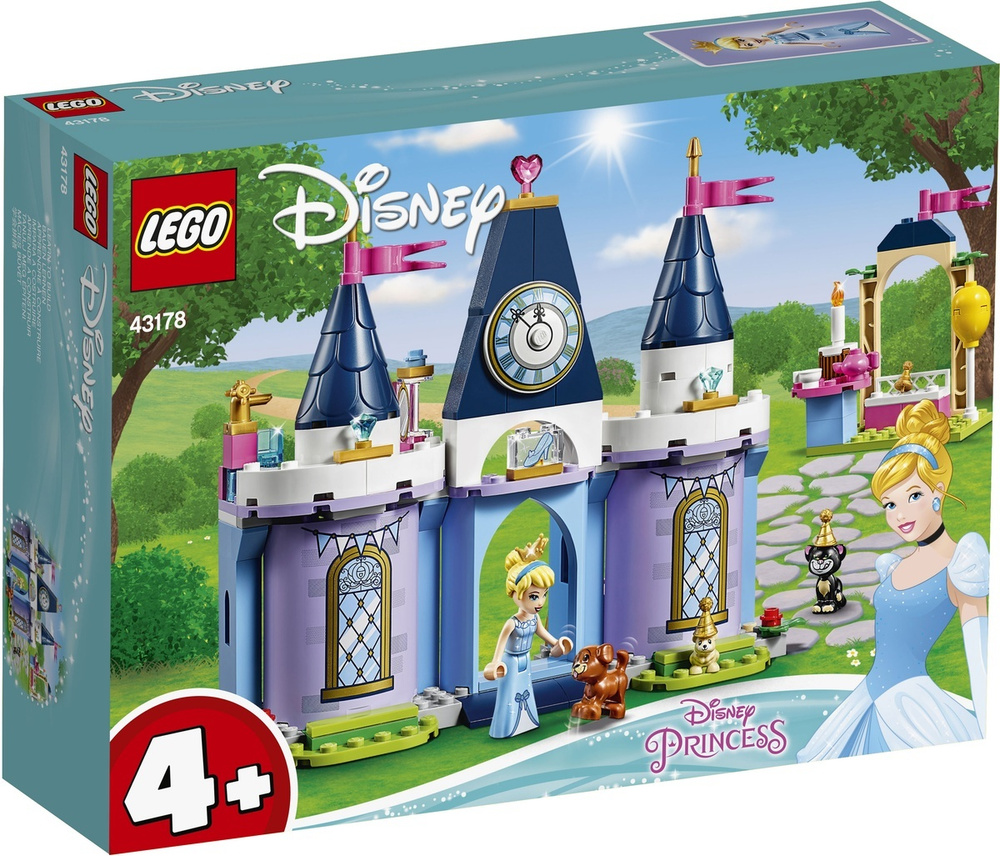 Конструктор LEGO Disney Princess 43178 Праздник в замке Золушки