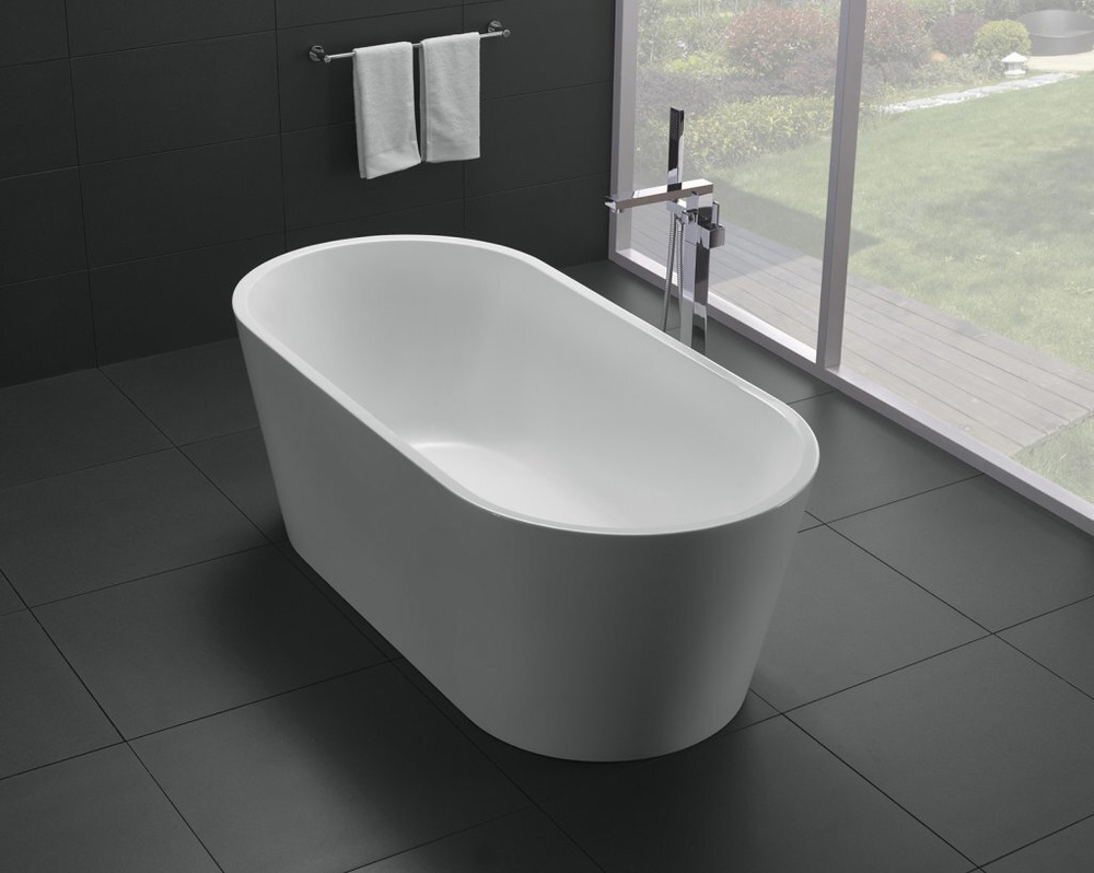 Акриловая ванна без перелива BELBAGNO BB71-1500-W0, 1500x750x600 #1