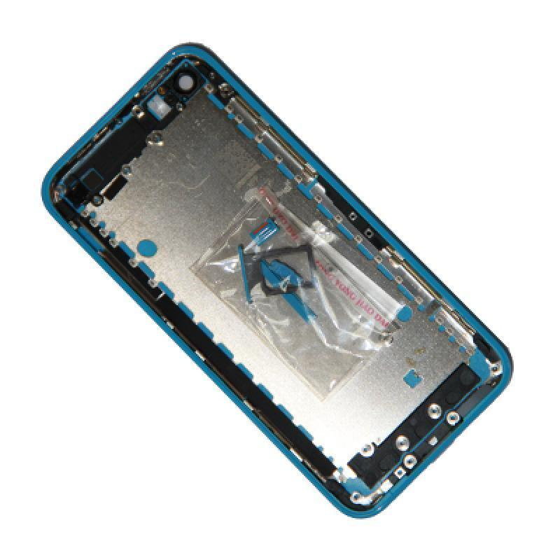 Корпус для  iPhone 5c голубой (OEM) #1