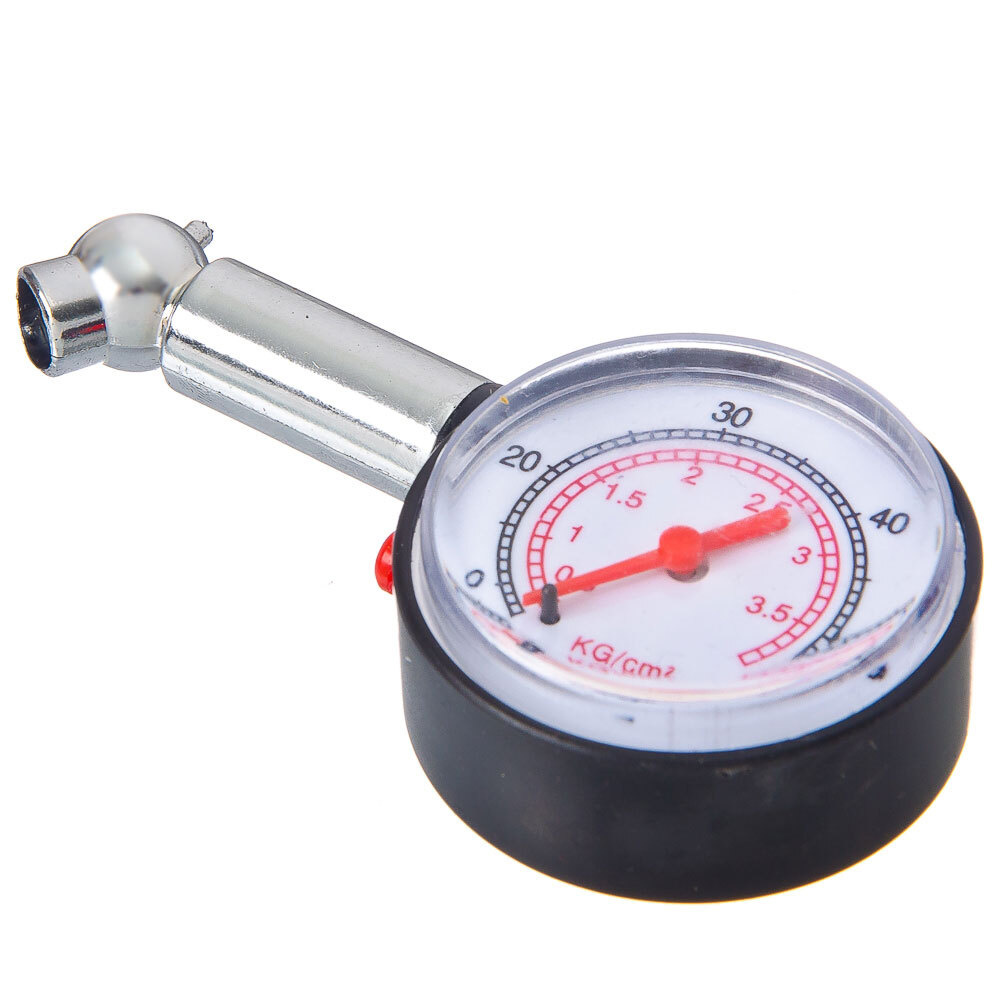 Манометр автомобильный, механический, до 3.5 атм хром, NEW GALAXY (для ...