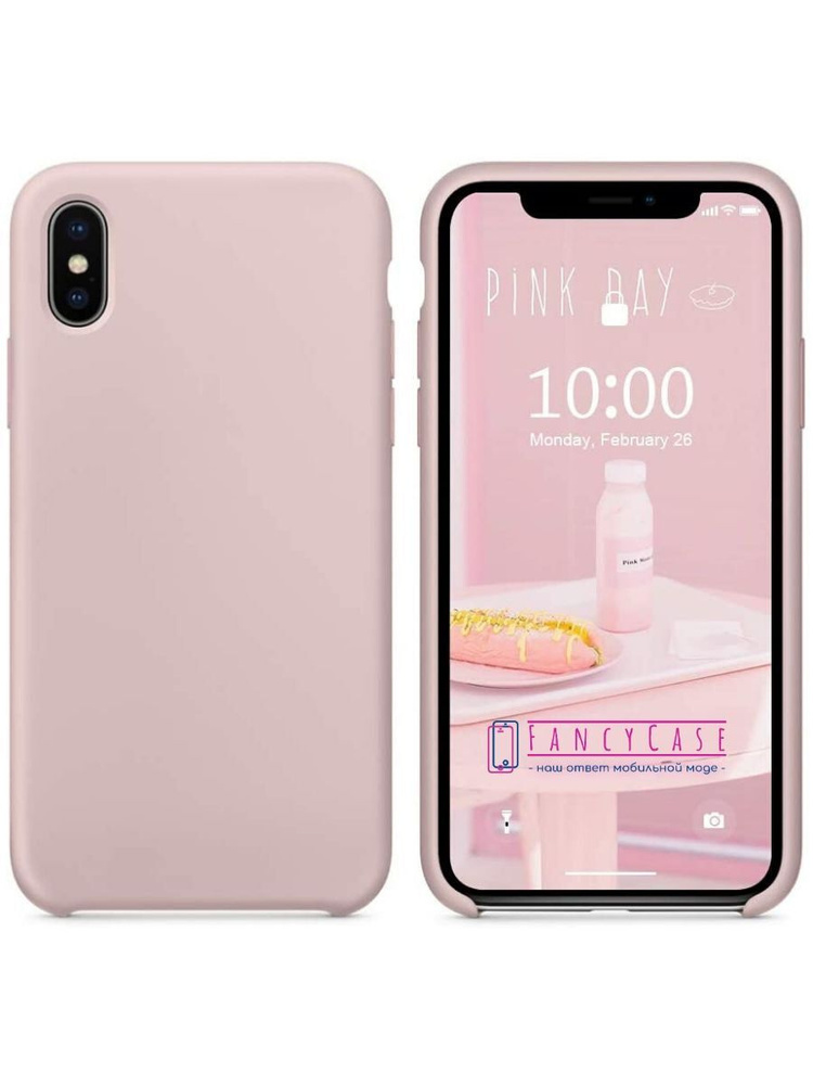 pink cover iphone x