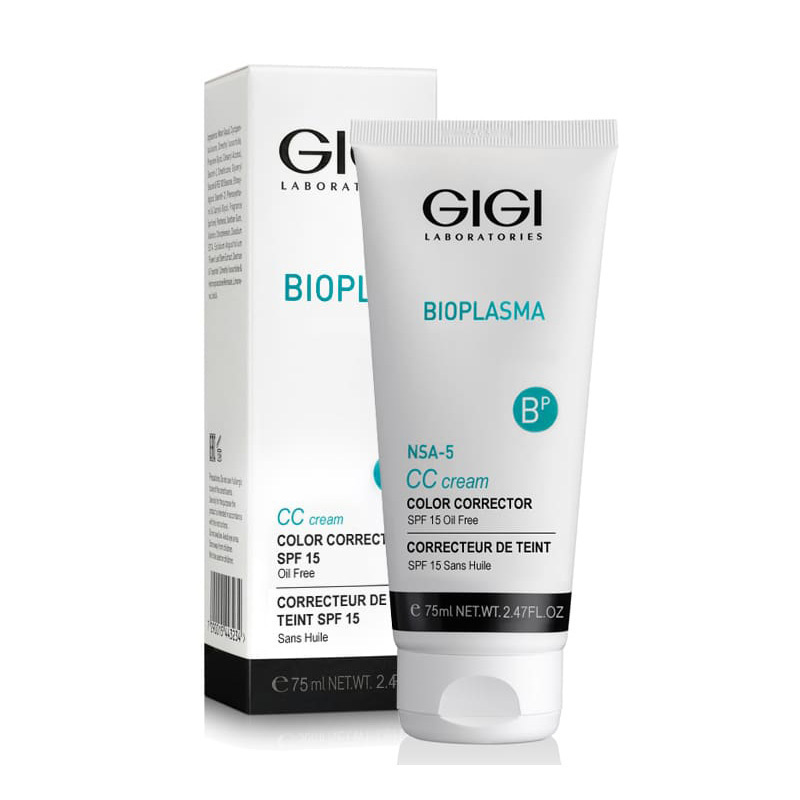 GIGI Bioplasma Cc Cream / Крем Для Коррекции Цвета Кожи С Spf 15, 75мл #1