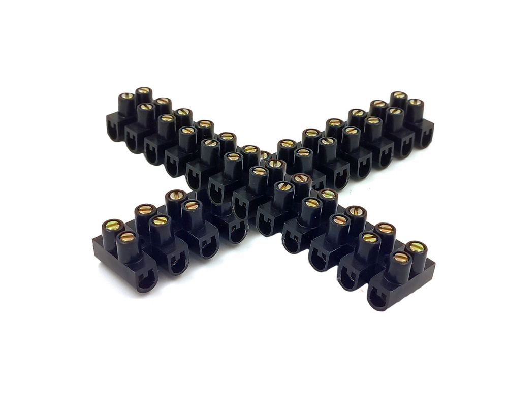 Клеммная колодка винтовая, клеммник РЭК, 4мм2, 2шт. - купить с ...