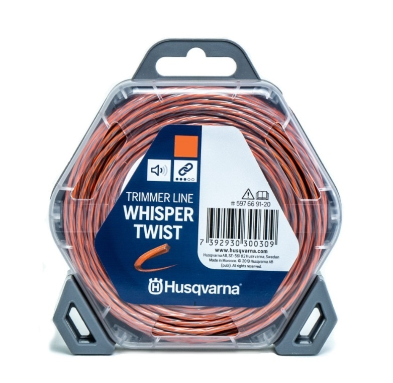 Корд триммерный бесшумный Husqvarna Whisper Twist, 2.0 мм/112 м, в блистере  #1