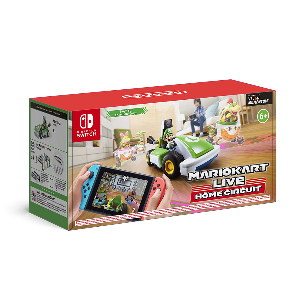 Игра Mario Kart Live Home Circuit ЛуиджиNintendo Switch, Английская версия)