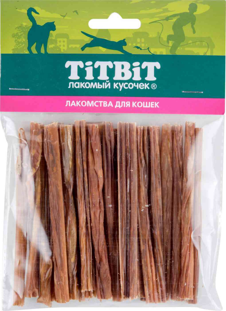 Лакомство для кошек TiTBiT Бараньи кишки, 34 г, 1 шт #1