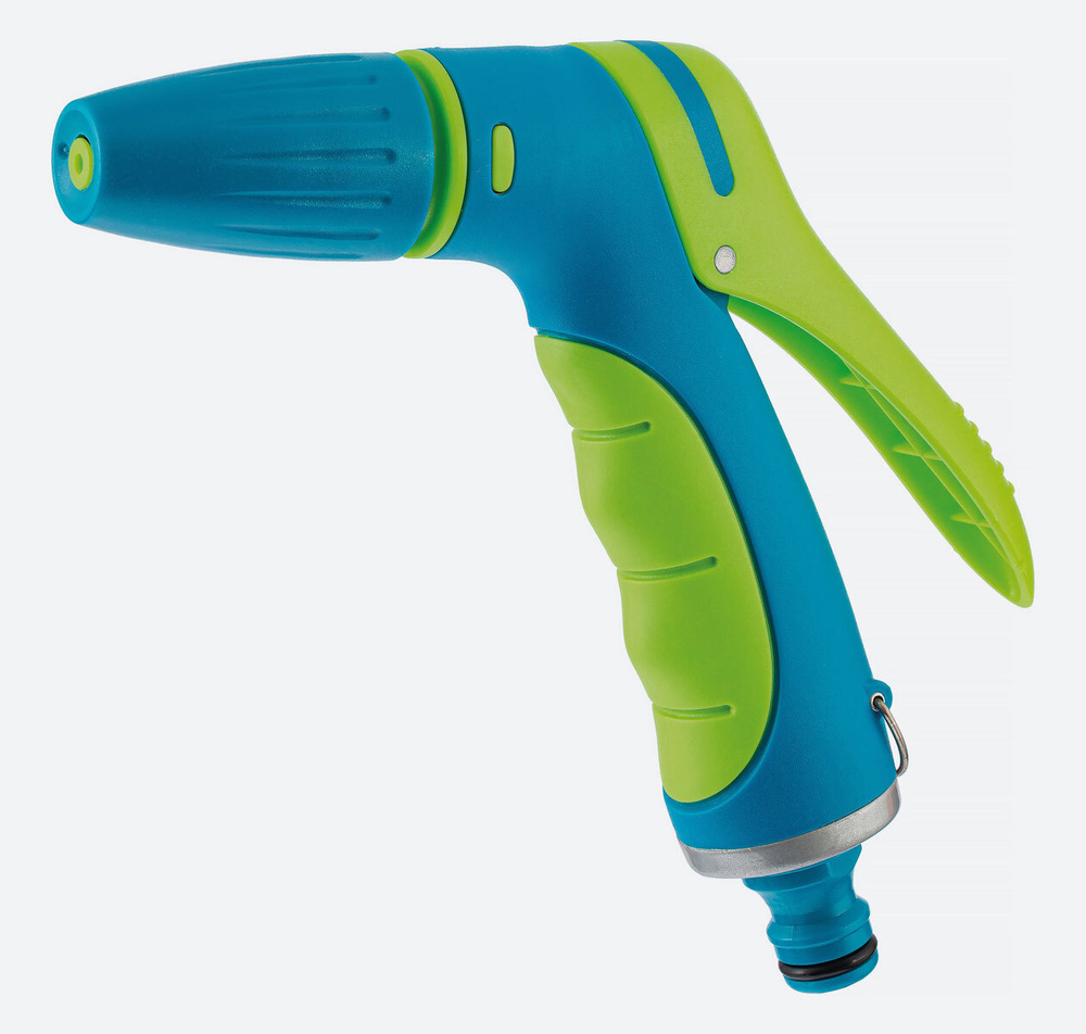 Пистолет-распылитель, металлический, регулировка форсунки, курок сзади ...