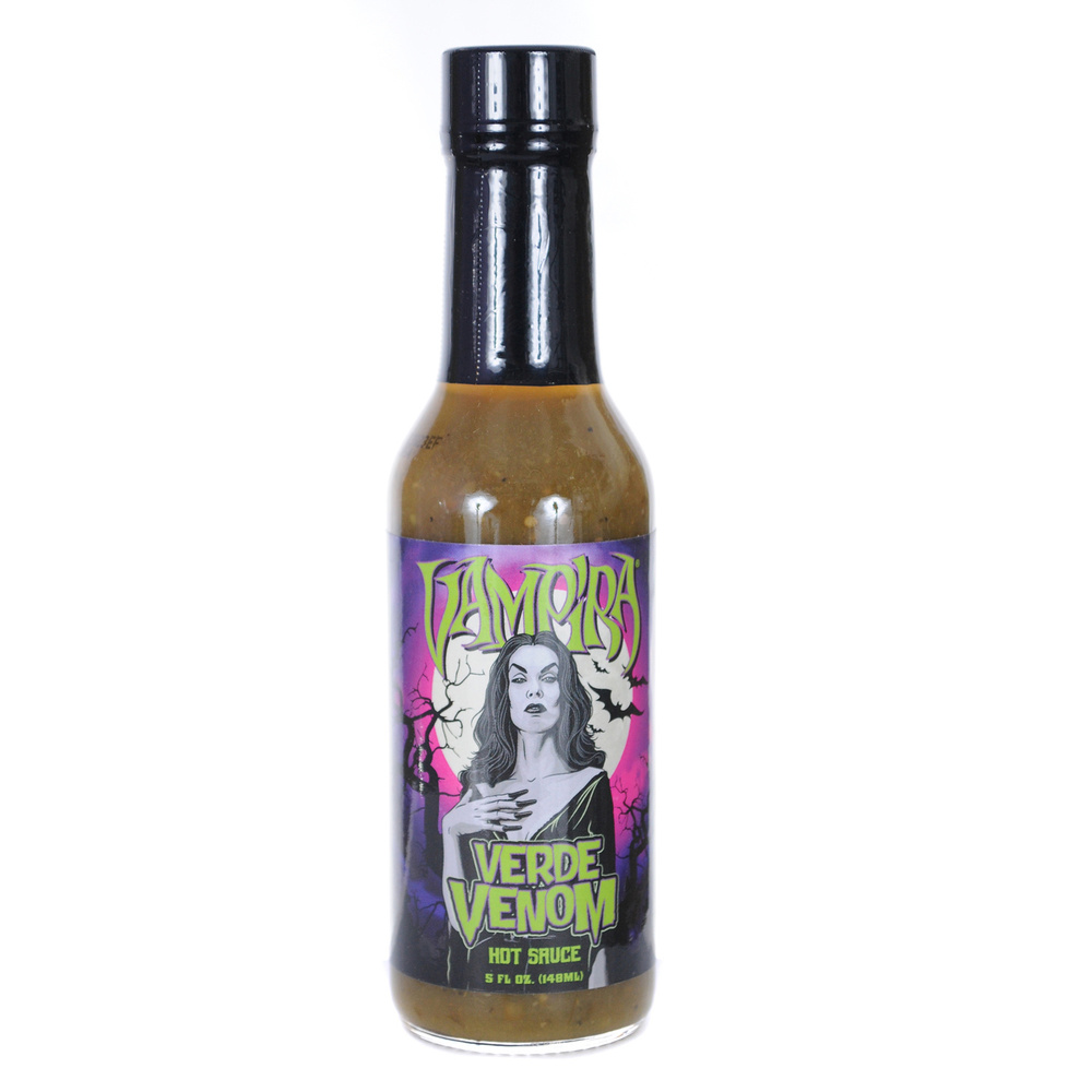 Острый соус чили Hellfire Vampira Verde Venom Hot Sauce/ экстремально ...