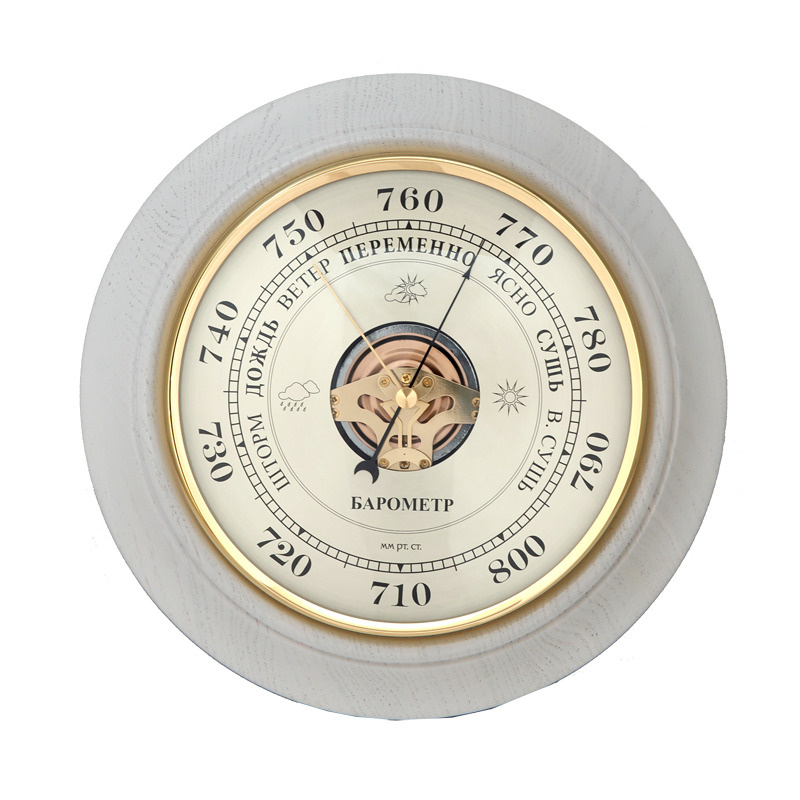 Барометр настенный "Спреиа", белый, 24 см. купить на OZON по низкой ...