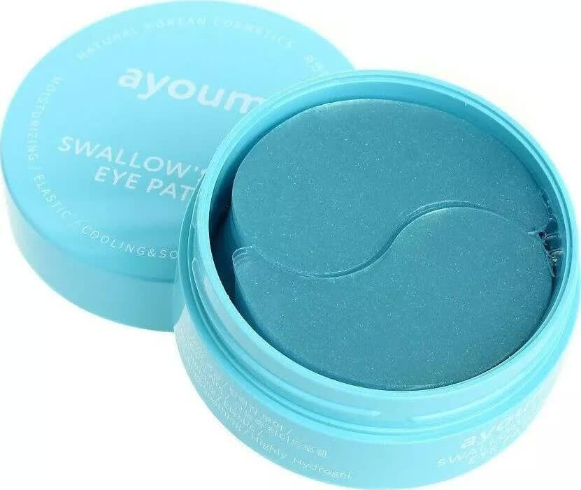 Патчи для глаз подтягивающие с экстрактом ласточкиного гнезда Ayoume Swallows Nest Eye Patch, 60 шт. #1