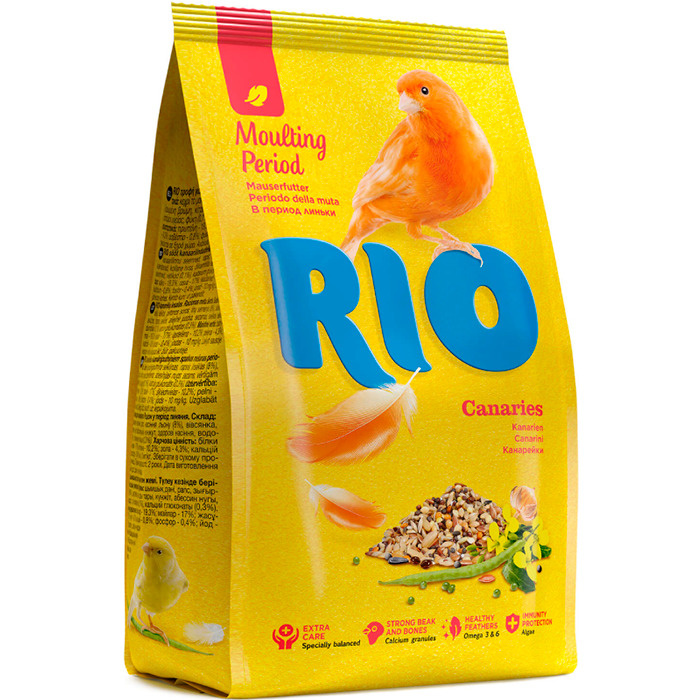 RIO Корм для канареек при линьке, 500 гр #1