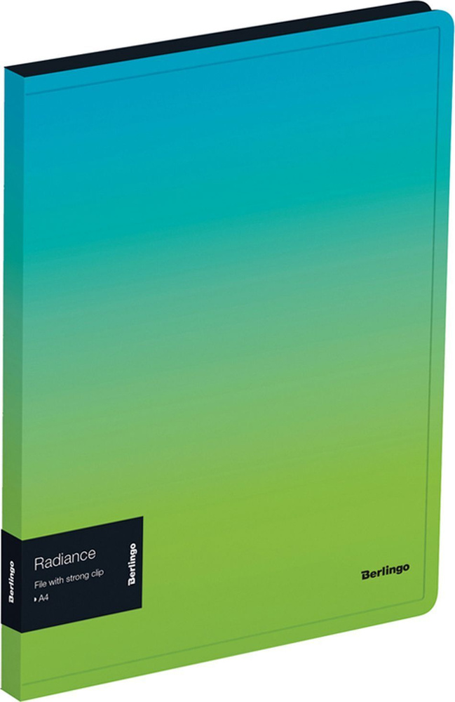 Папка с боковым зажимом для бумаги / документов канцелярская Berlingo ...