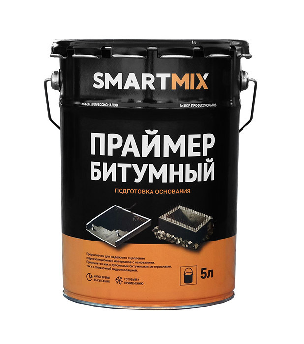 Праймер битумный SmartMix 5л/4,2кг #1