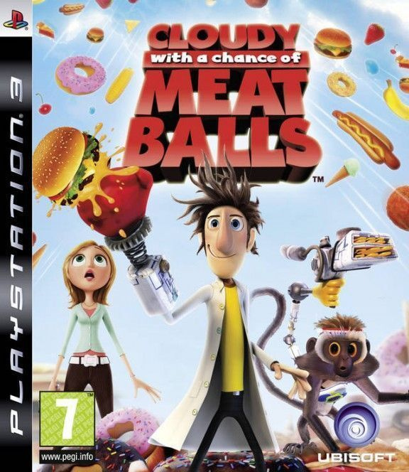 Игра Облачно, возможны осадки в виде фрикаделек Cloudy With a Chance of Meatballs (PlayStation 3, Английская #1