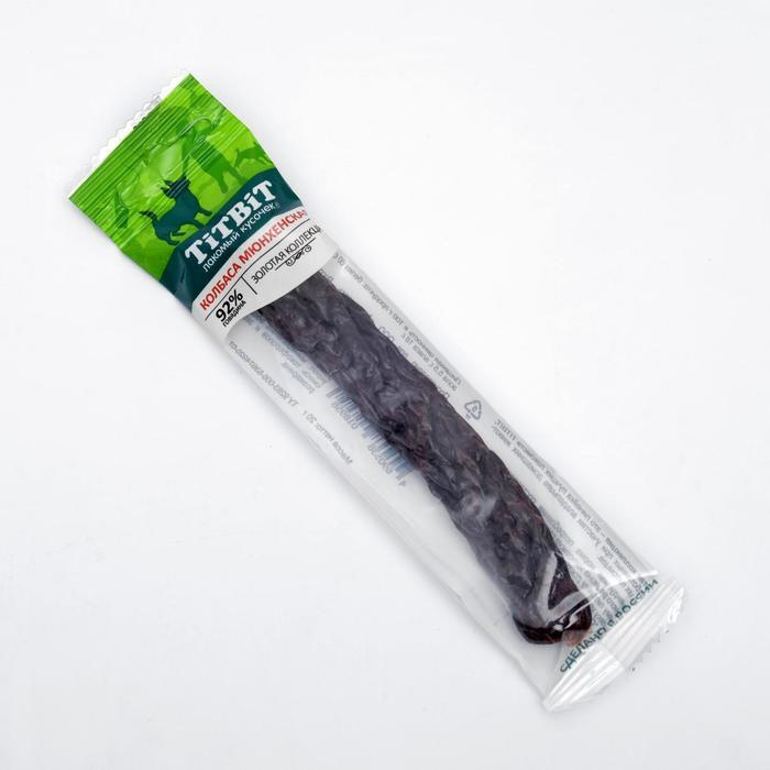 Колбаса мюнхенская TiTBiT 'Золотая коллекция' для собак, 20 г - купить ...