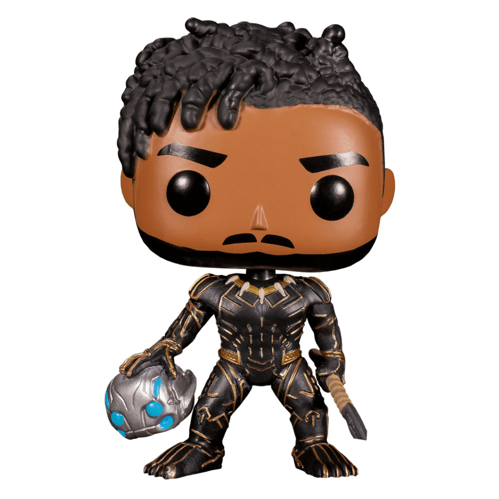 Фигурка Funko POP! Bobble Marvel What If King Kilmonger/ Фанко ПОП в виде персонажа вселенной Марвел, #1