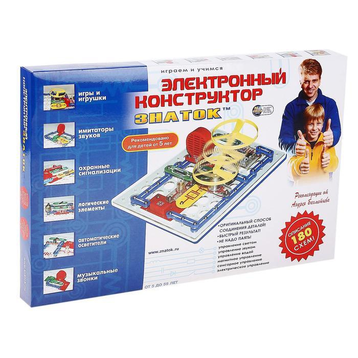 Электронный конструктор Знаток , 180 схем - купить с доставкой по ...
