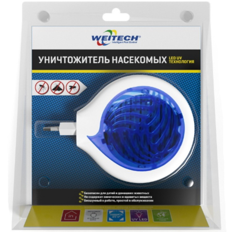 Уничтожитель насекомых с ночником Weitech WK8203-RU #1