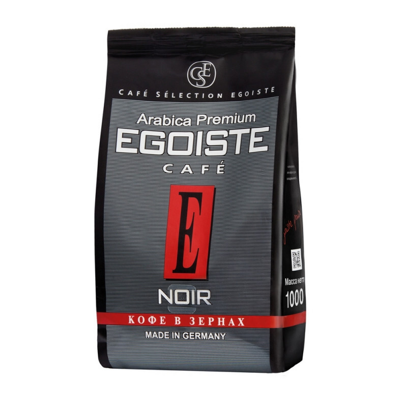 Кофе в зернах Egoiste Noir 1 кг. #1