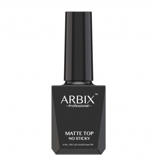 Arbix Топ матовый без липкости для гель-лака Matte Top No Sticky, 10 мл  #1