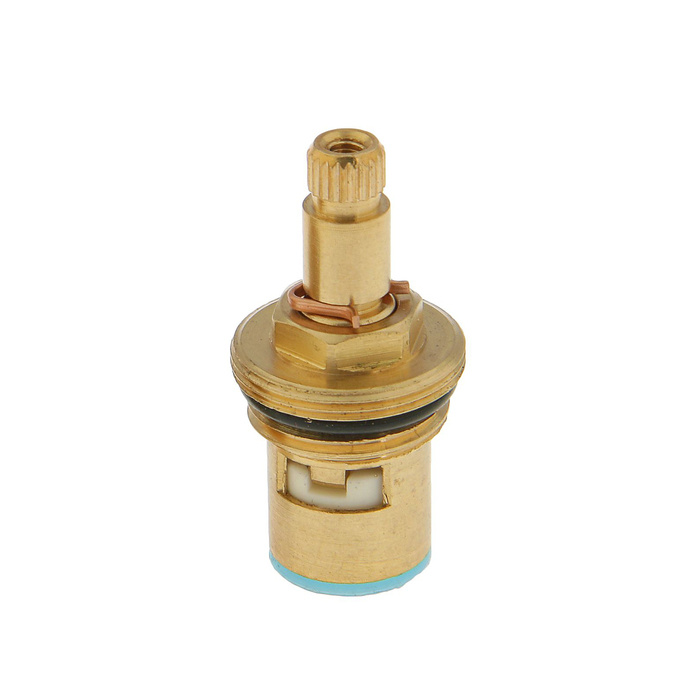 Кран-букса Accoona A450-4, керамика, 1/2", 20 шлицов, с резьбой, кран ...