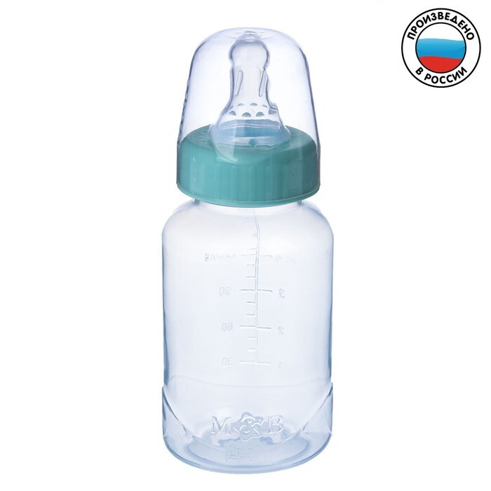 Бутылочка для кормления детская классическая, 150 мл, от 0 мес., цвет ...