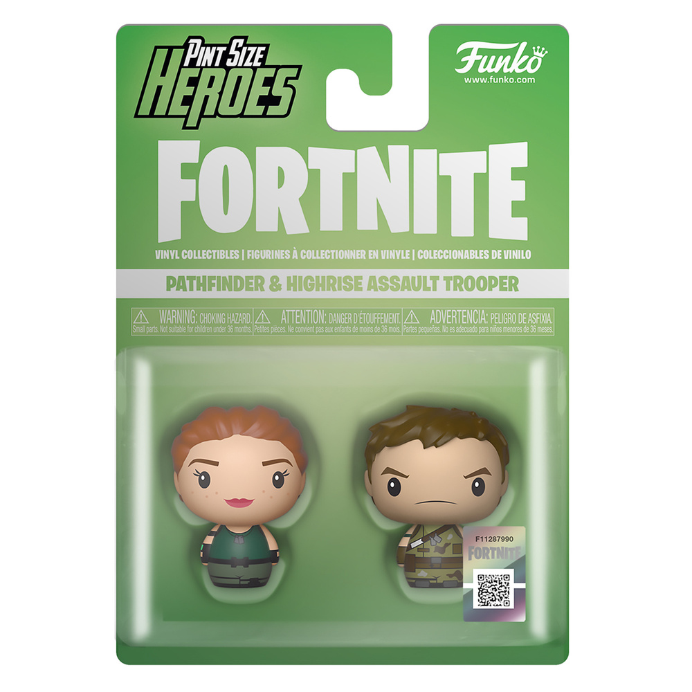 Фигурки Fortnite Pint Size Heroes: Pathfinder & Highrise Assault Trooper -  купить с доставкой по выгодным ценам в интернет-магазине OZON (373132975)