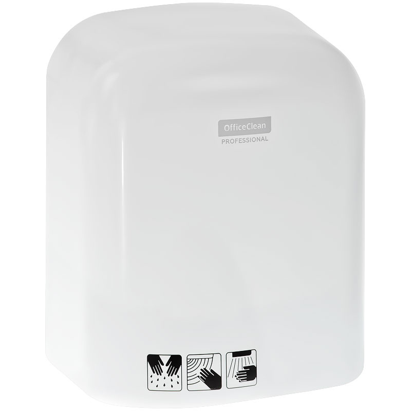 Электросушитель для рук OfficeClean Professional, 1650Вт, сенсорный ...