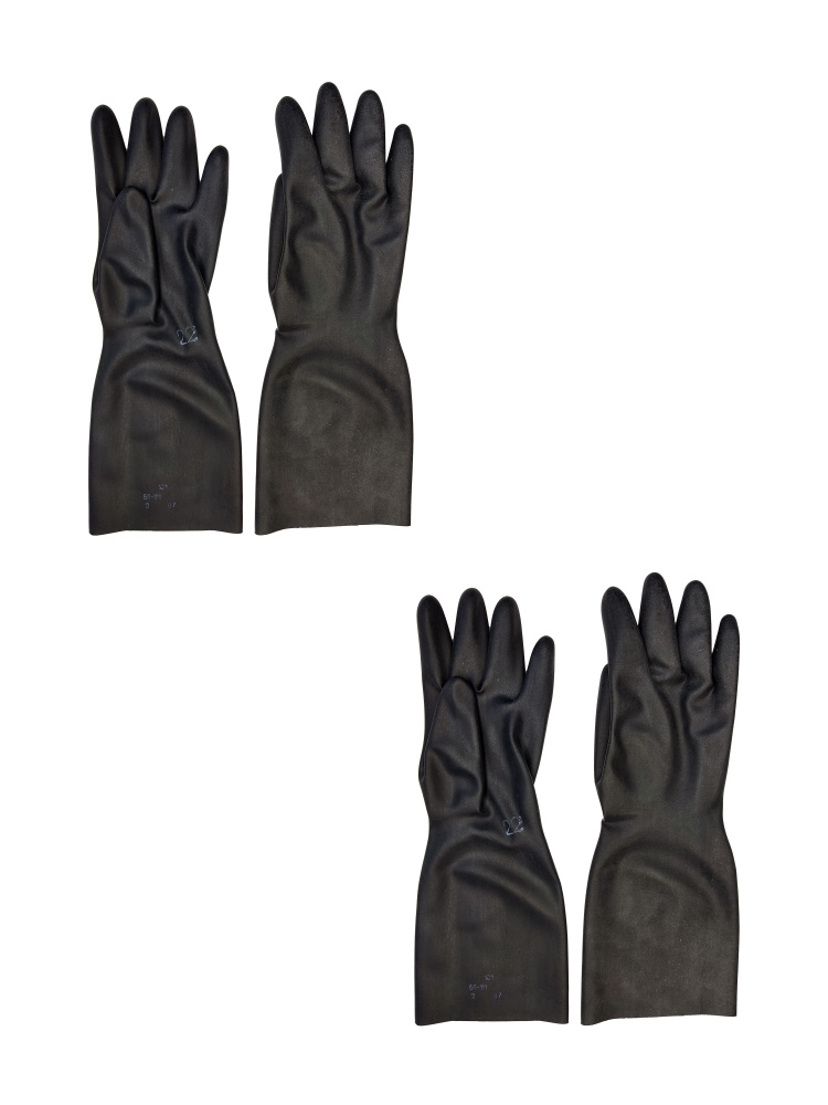 Перчатки защитные от костюма химзащиты ОЗК БЛ-1м / размер: 1 / 2 пар ...