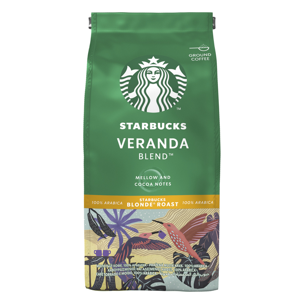 Кофе молотый Starbucks Veranda Blend, 200 г - купить с доставкой по  выгодным ценам в интернет-магазине OZON (747392975)