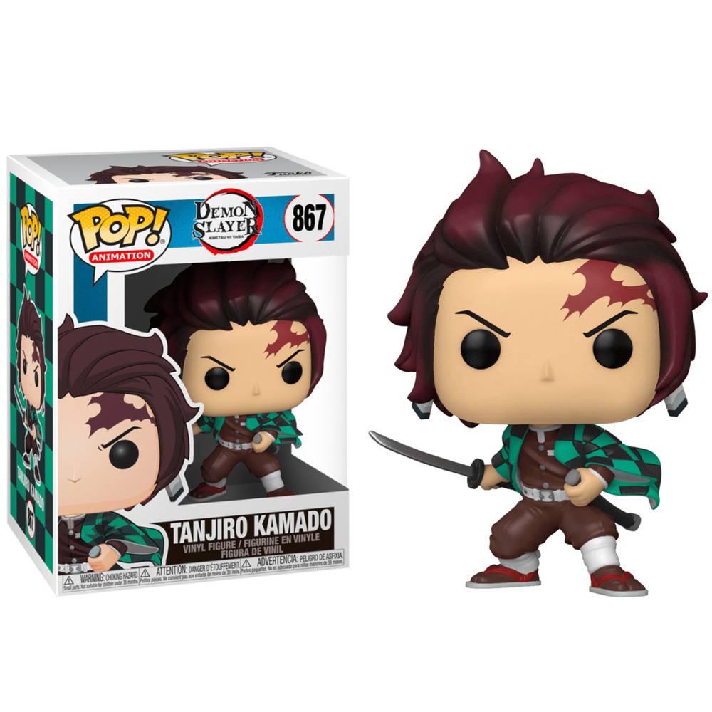 Фигурка Funko POP Tanjiro Kamado из аниме Demon Slayer 867 / Танджиро  Камадо из Истребитель демонов Фанко ПОП - купить с доставкой по выгодным  ценам в интернет-магазине OZON (581201301)