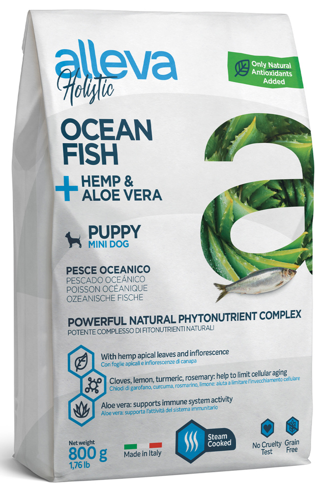 Корм Alleva Holistic Puppy Mini Ocean Fish для щенков малых пород ...