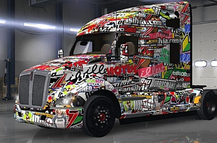 Стикербомбинг виниловый сплошной, виниловая пленка, аэрография пленкой ...