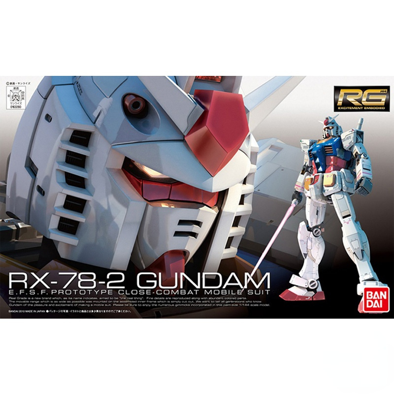 Фигурка Bandai RG Gundam 1/144 RX-78-2 rx78 Gundam купить на OZON по ...