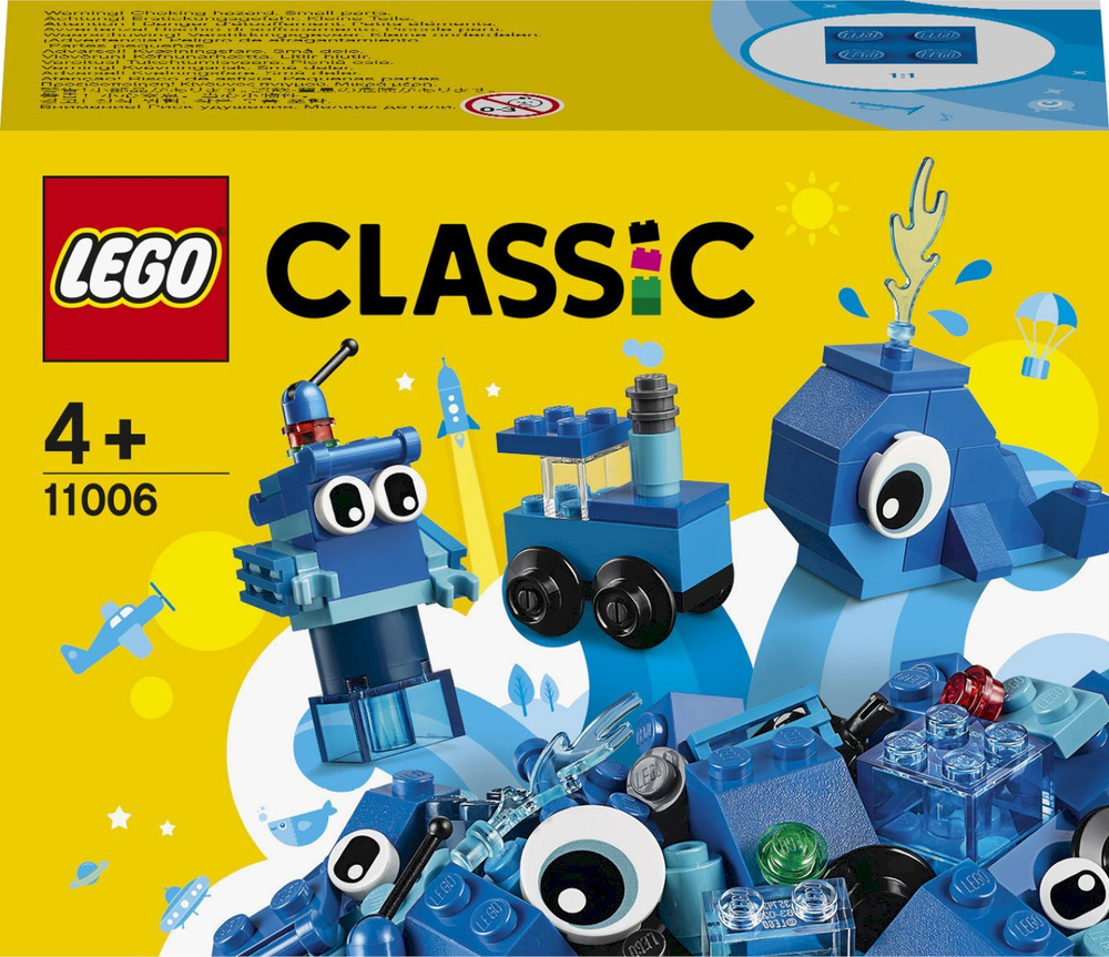 Конструктор LEGO Classic 11006 Синий набор для конструирования #1