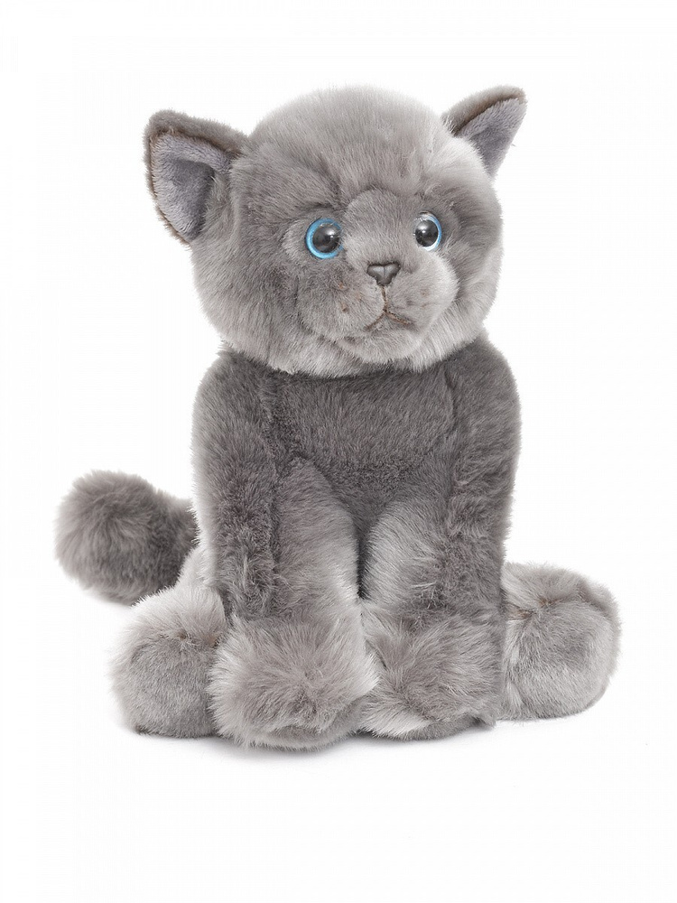 Мягкая игрушка Кошка Ачи, серая, 24 см, ТМ Коробейники - купить с ...