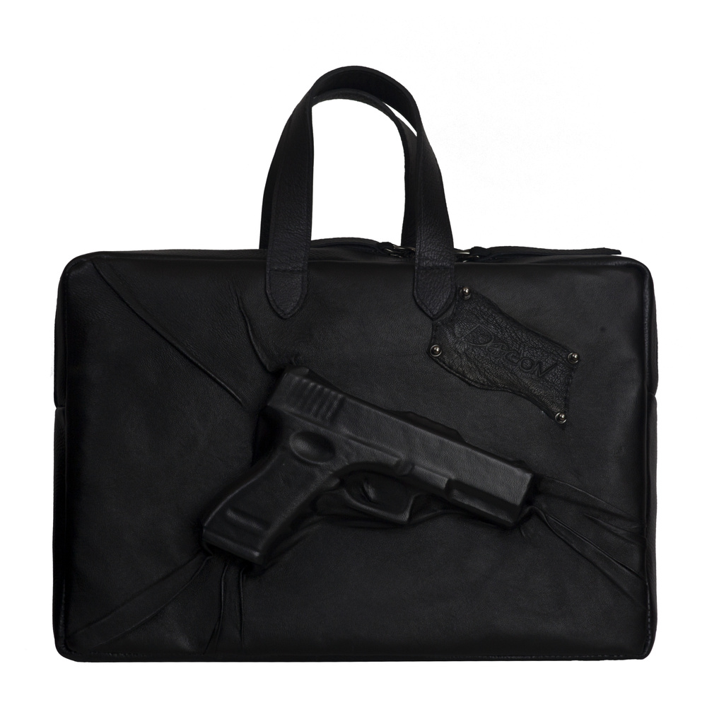 Сумка под ноутбук кожаная laptop bag gun купить с доставкой по