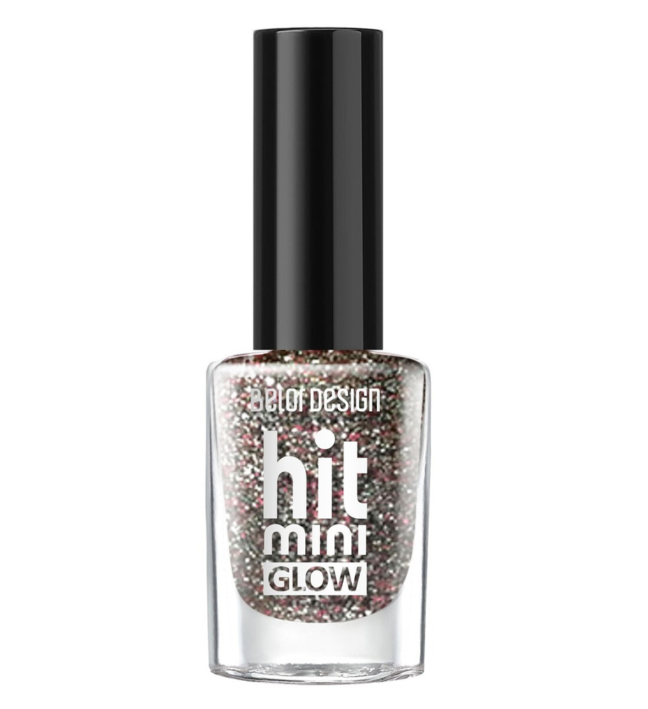 Belor Design Лак для ногтей MINI HIT GLOW тон 67, 6 г #1