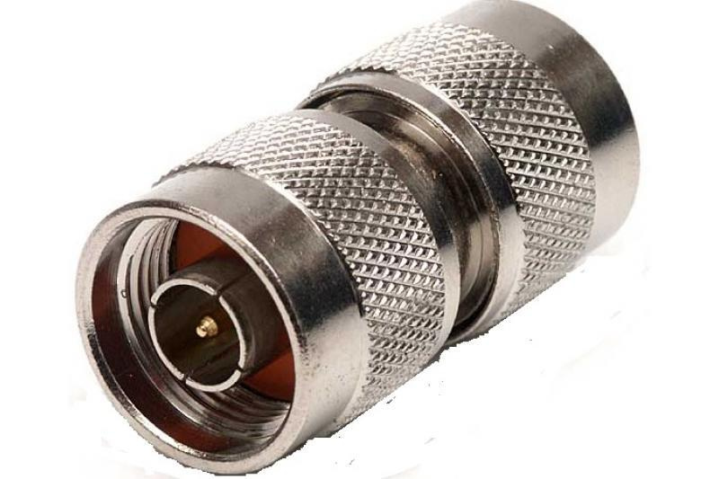 Антенный адаптер "бочка" N male (штекер) - N male (штекер) - купить с ...
