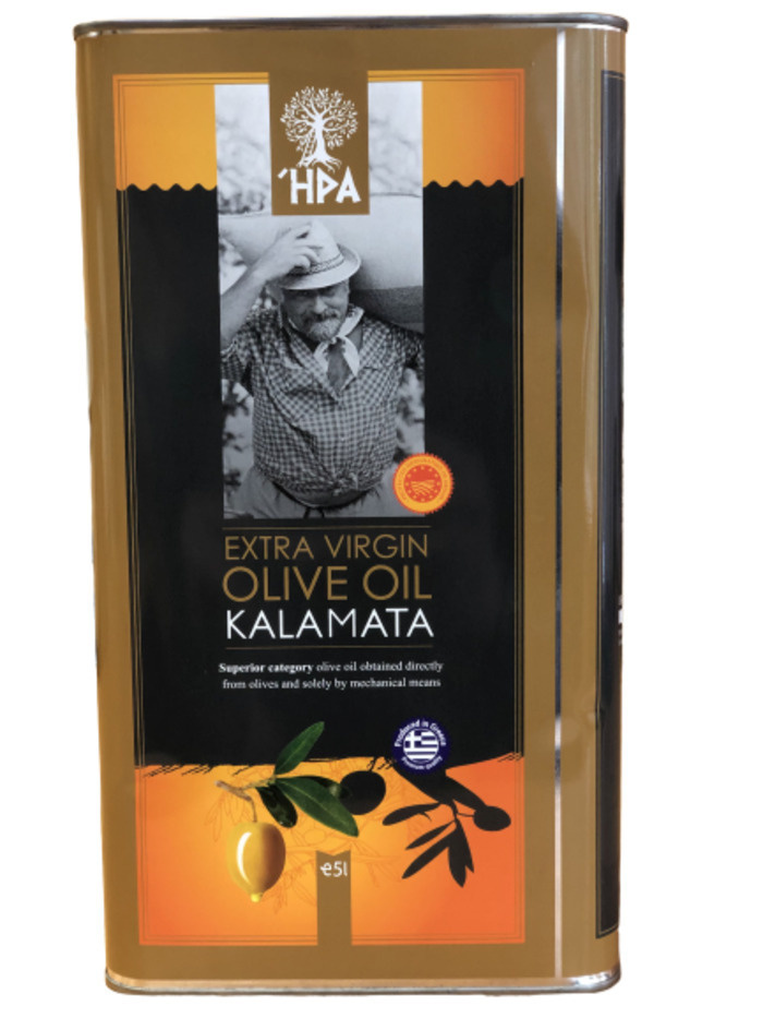 Натуральное оливковое масло HPA KALAMATA ( Каламата ) Extra Vergine Olive oil 5л (Греция)  #1