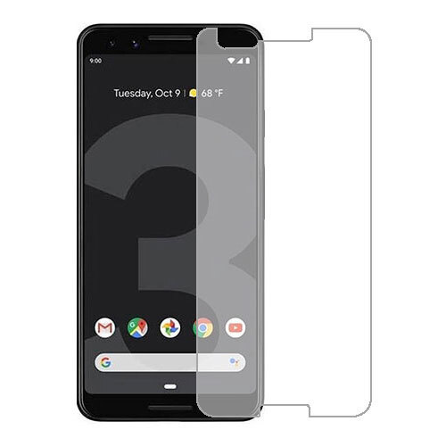 Google Pixel 3 защитный экран гидрогель приватная плёнка (Силикон)  #1