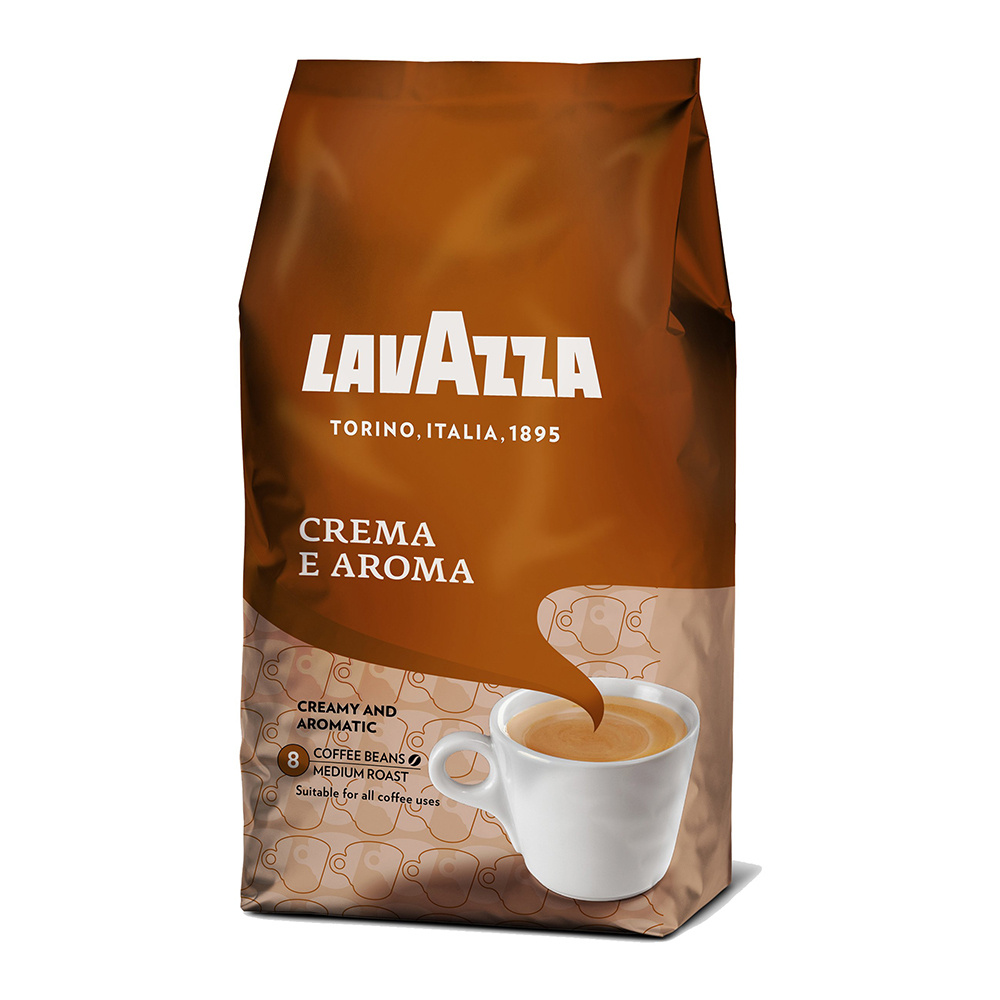 Кофе зерновой "Lavazza Crema e Aroma" 1 кг #1