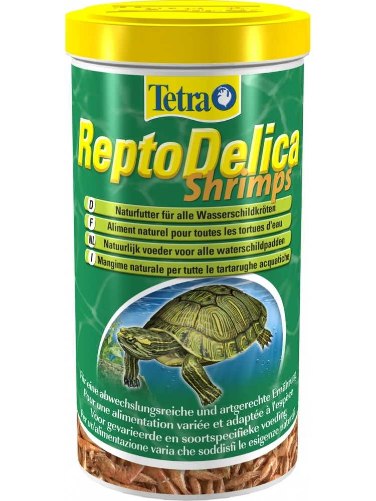 Tetra ReptoDelica Shrimps 1л/100г- деликатес из креветок для всех черепах  #1