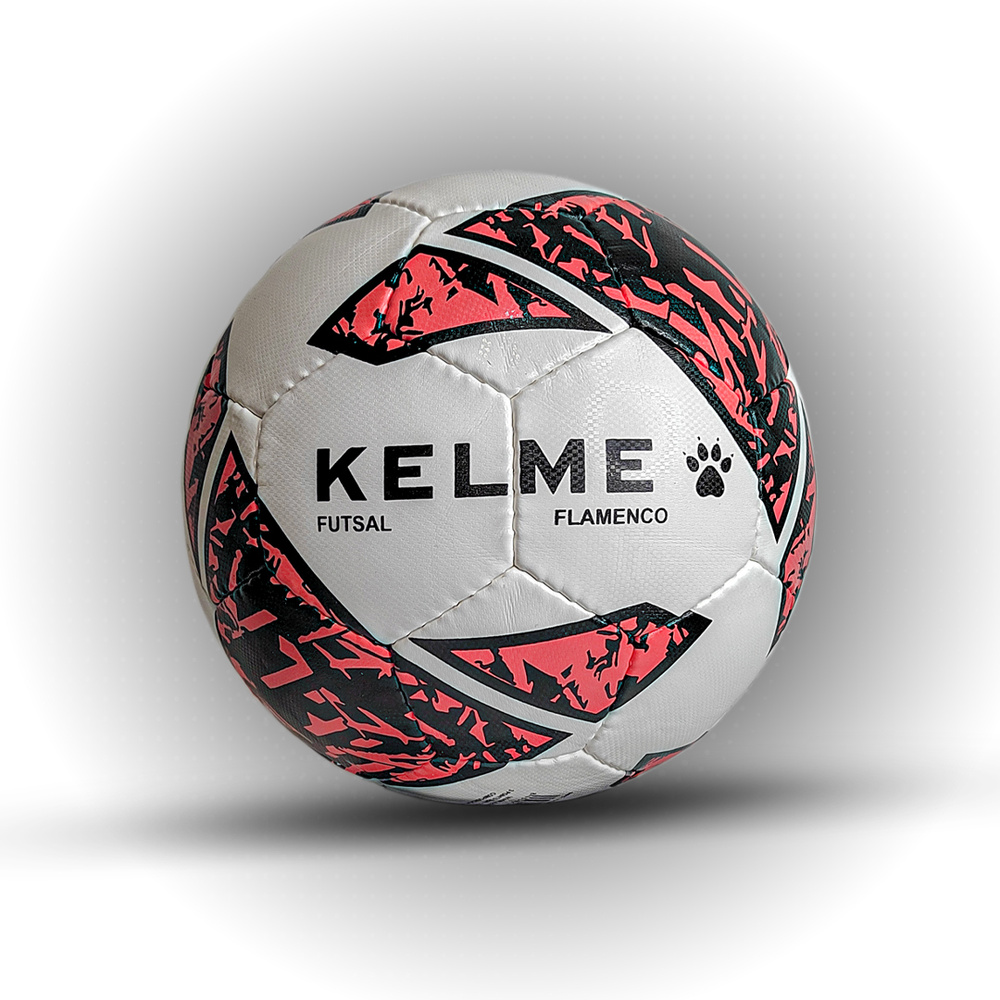 Мяч для мини-футбола KELME FLAMENCO FUTSAL CHILE 21, 3 размер, белый купить  по выгодной цене в интернет-магазине OZON (543285138)