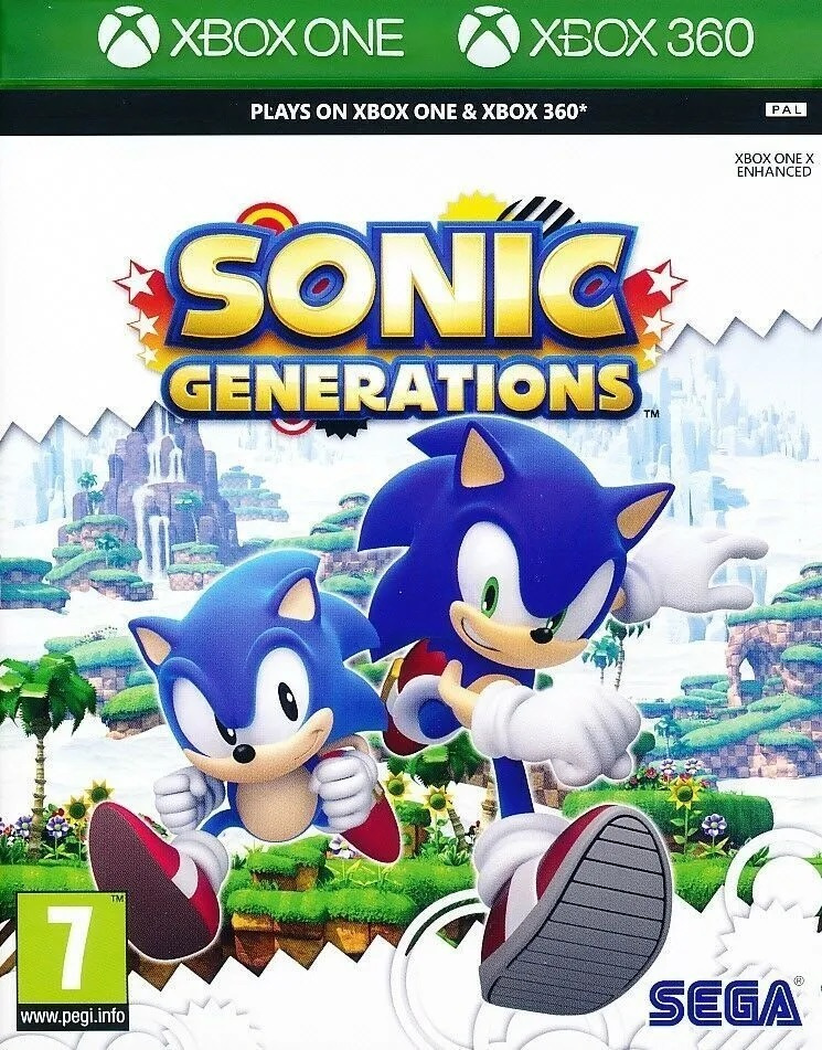 Sonic generations on sale xbox 1